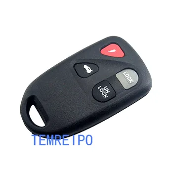

10pcs/lot 3+1 button keys for mazda 3 5 6 remote control key case car key for mazda 2 key covers