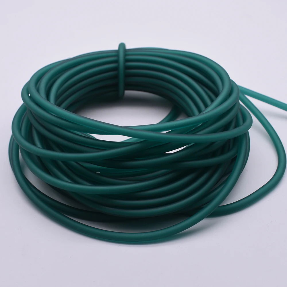 10 Meters 1842 Dark Green Color Catapult Rubber Bands Used for Outdoor ...