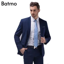 Новое поступление, высокое качество, weding платье, одна пуговица, повседневный костюм для мужчин, темно-синий мужской деловой костюм, плюс-размер s-4XL, 10 цветов