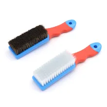 URANN 1 шт. двухцветная Нескользящая силиконовая ручка wenwan щетина nanowire щетка для чистки полировки цвет ing ворсистых кистей