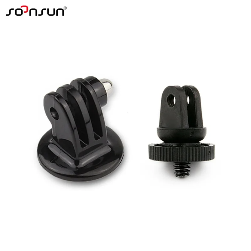 

SOONSUN Tripod Mount Adapter + Mini Tripod Mount Adapter Set For GoPro Hero 7 6 5 4 3+ 2018 for SJCAM for Xiaomi Yi Accessories