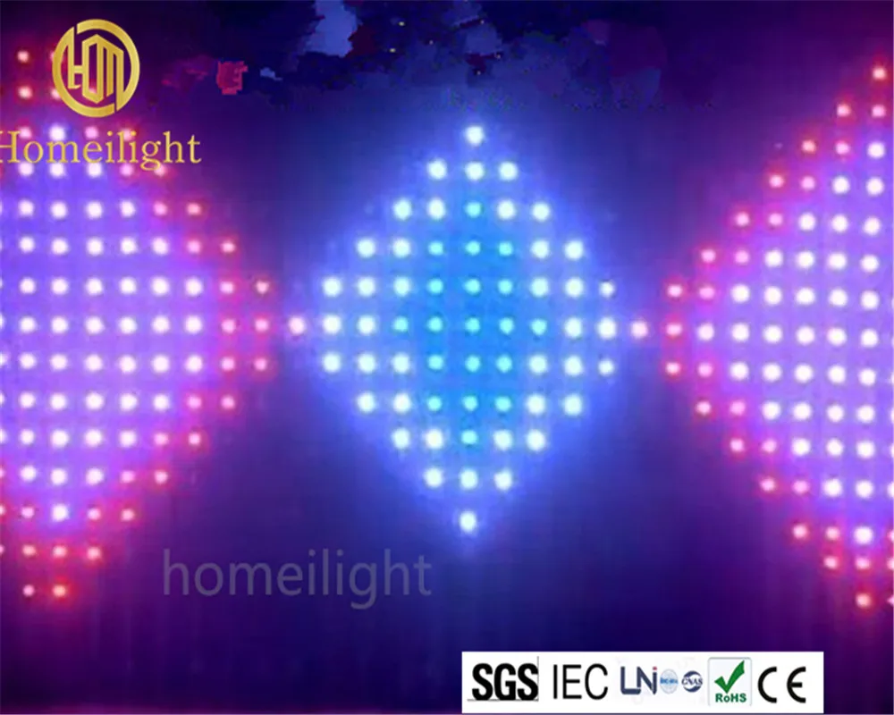 

P18CM 2*3m Flexible LED Curtain LED Video Cloth for Stage Decoration
