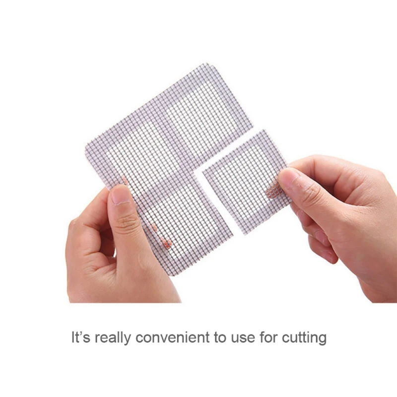 

Home Mosquito Net Fix Repair Sheet Window Home Adhesive Anti Fly Bug Insect Repair Screen Wall Patch Stickers Mesh Window