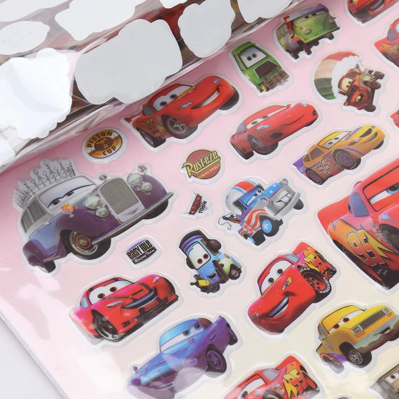 158 шт./книга disney Pixar Cars 3 игрушечные лошадки книга стикеры s Молния Маккуин матер Джексон черный шторм Рамирез ПВХ водоотталкивающая наклейка