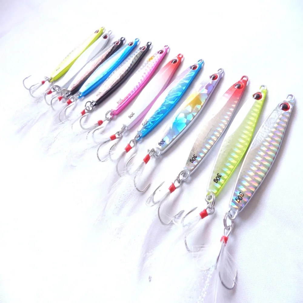 10 шт. рыболовные приманки 40 г 30 22 17 12 7 г|fishing lure set|fishing lurelure set |