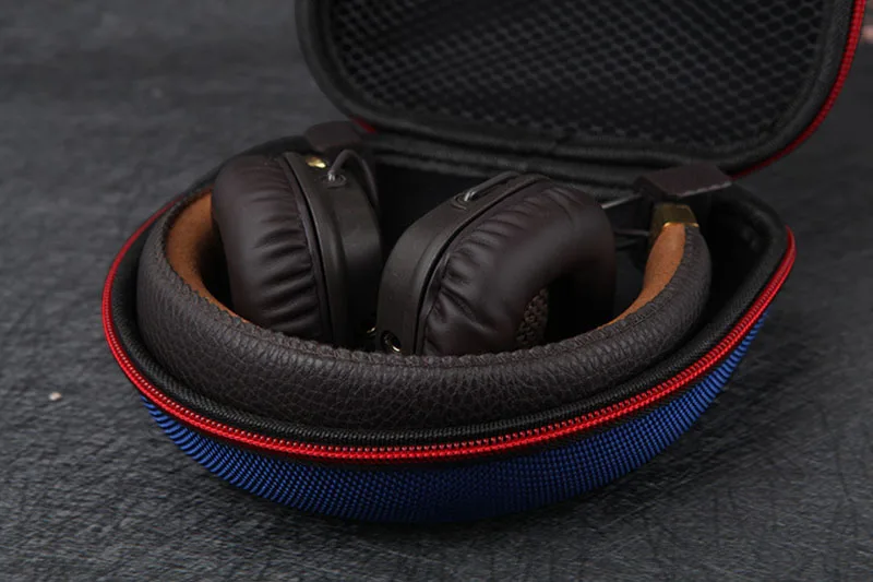 prativerdi Shockproof EVA Headphone Case Portable headset storage bag High Quality Travel Organizer Zipper Lock Box for Marshall4