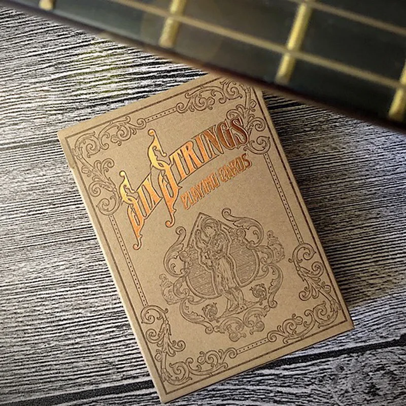 Six Strings Playing Cards Poker Size Deck USPCC Custom Limited Edition Sealed Magic | Игрушки и хобби