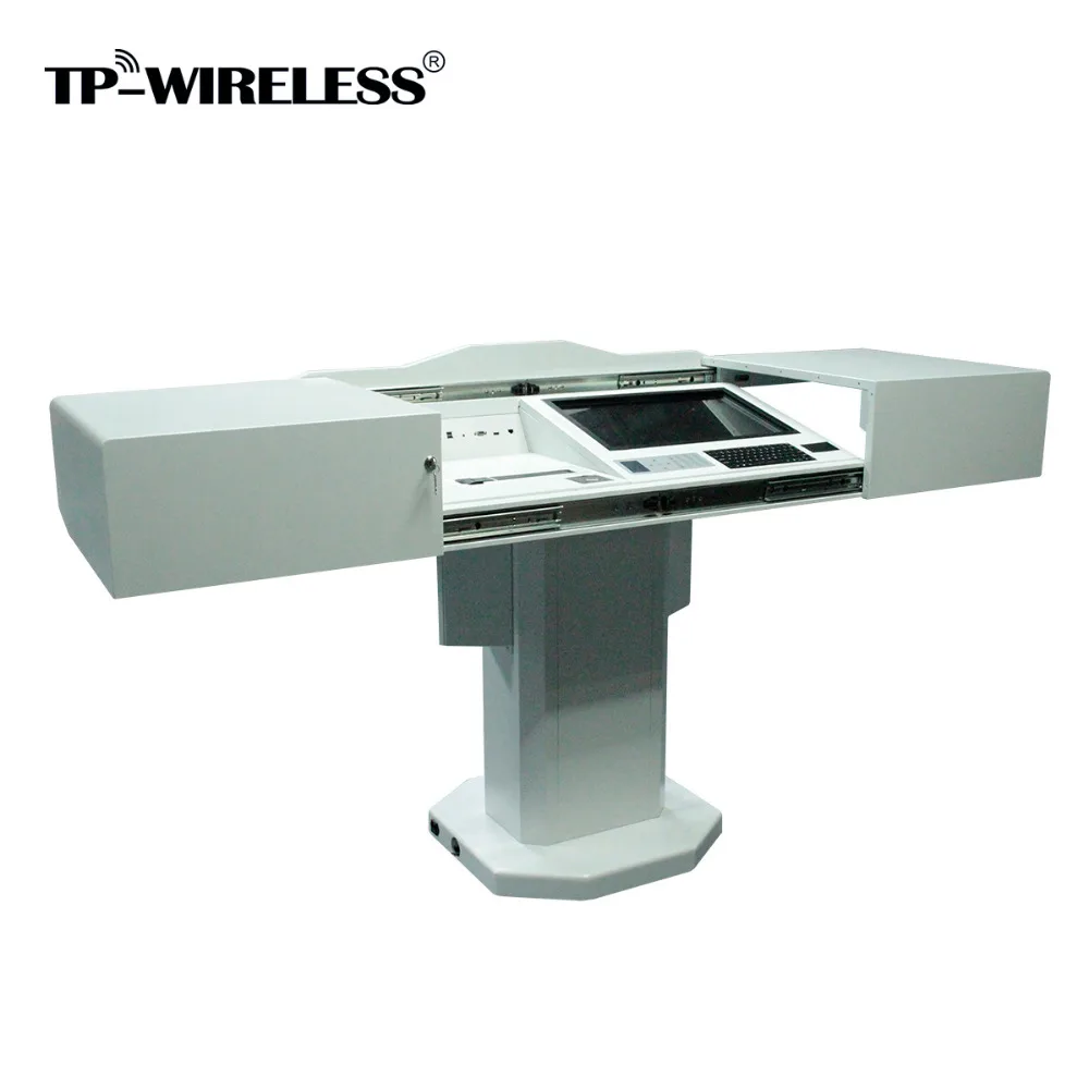 

TP-WIRELESS TP-CTS10 All-in-one Multimedia Smart Podium For Classroom,Conference and Church