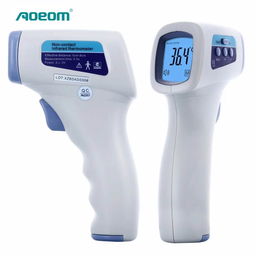 

Household Health Monitor Thermometer , Non Contact Digital Multi-function Laser Infrared IR Forehead Thermometers Gun