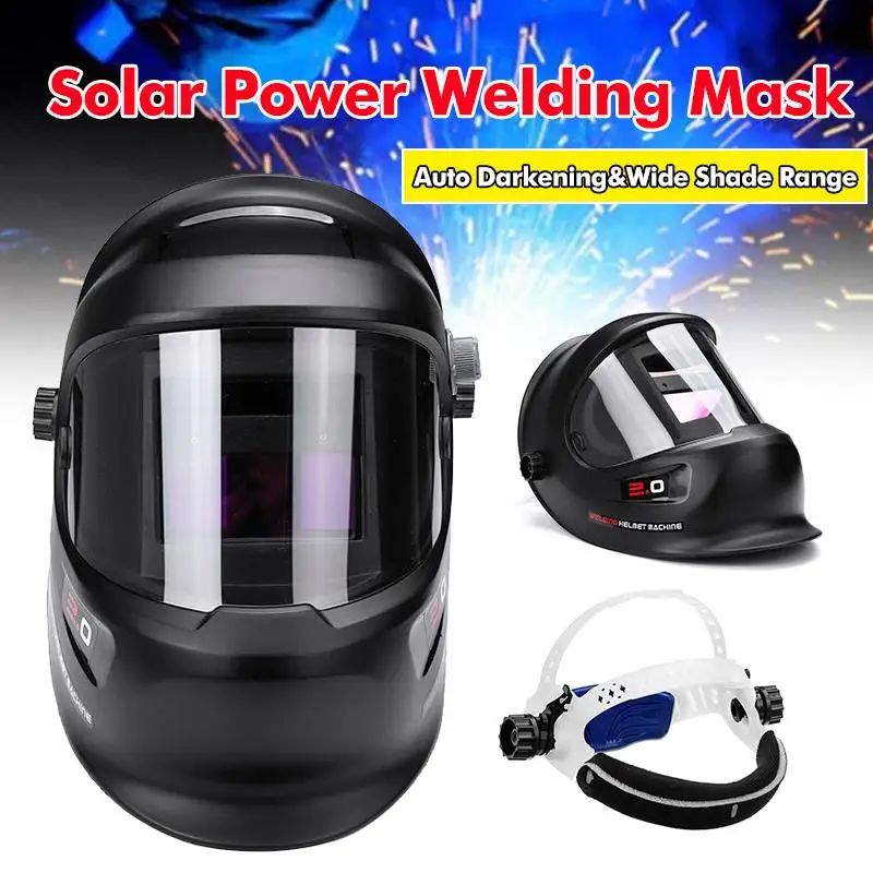 110x85 мм Большой вид солнечной энергии Сварочная маска затемнение TIG MIG MMA Сварочная маска/шлем/сварочная крышка/объектив/маска для лица