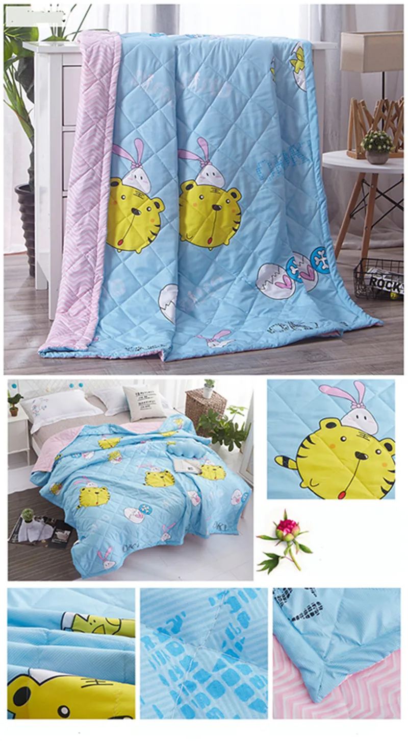 Фламинго стеганное, двуспальное летнее одеяло с жирафом большого размера s для взрослых, Детское покрывало, постельное белье, Стёганое одеяло с цветами, одеяло