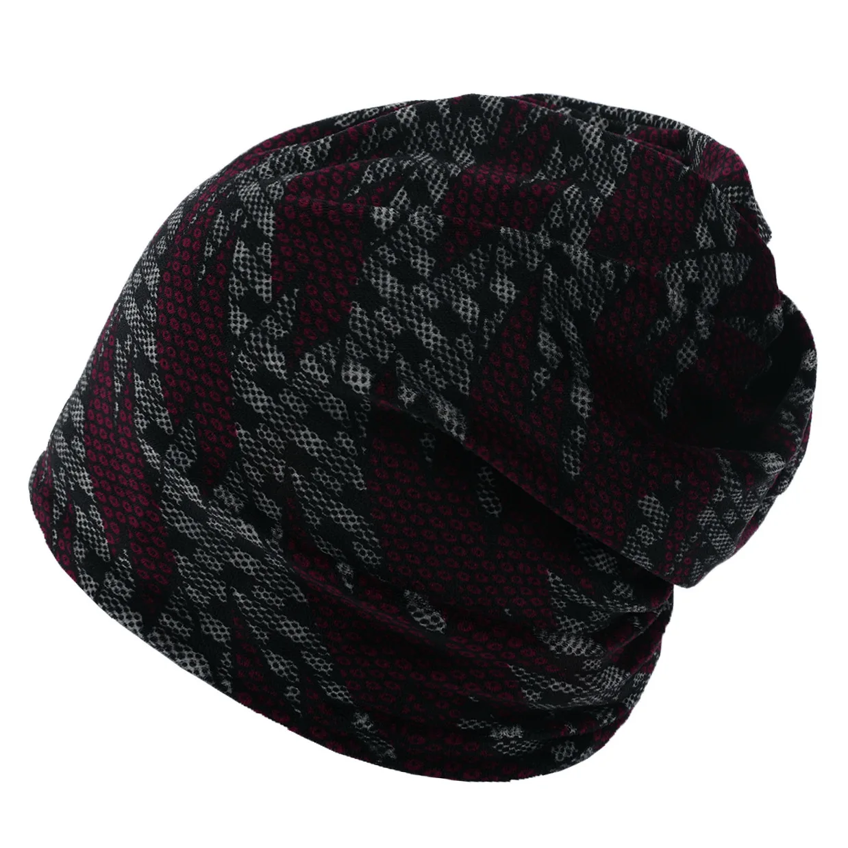 Brand Hats For Women Plaid Camouflage Leopard Print Ladies Hat Skullies Beanies Men Hat Unisex Winter Keep Warm Velvet Cap - Цвет: No. 11