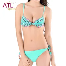Biquine Push Up Swimsuit Padded Brazilian Bikinis women Beach 2016 Sexy Bikini Set Bathing Suit Swimwear