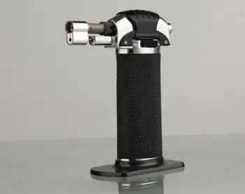 

20pcs/lot 2015 wholesale high quality jet cigarette lighter refillable butane gas welding torch GF-851