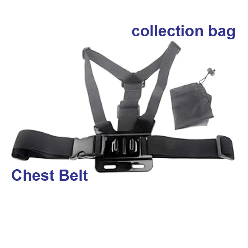 

Free Shipping!! Strap Harness Adjustable Elastic Chest Belt+collection bag For GitUP SJ4000 SJ5000 Camera