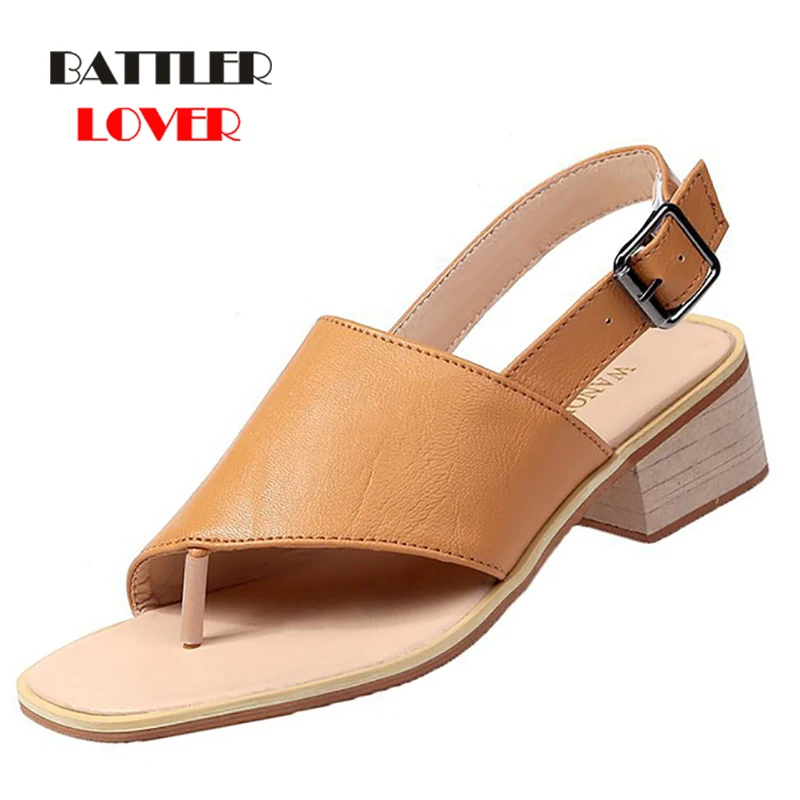 

Shoes Woman Sandals Women Summer Wedges Rubber Sole Soft Strip Womens Low Heel Sandal Femme Mujer sandales Shoe 2019