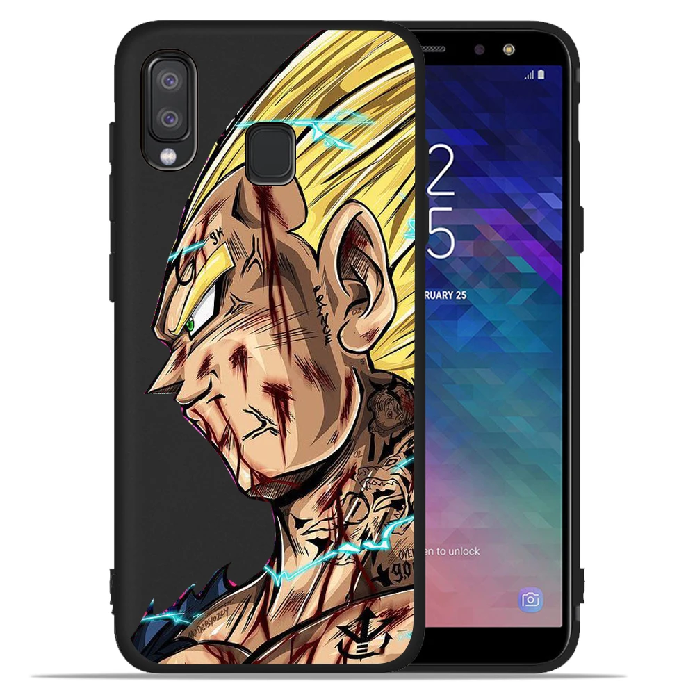 Dragon Ball Супер Saiyan Goku Vegeta Dragon чехол для телефона для samsung Galaxy A50 A20 A30 A40 A10 A70 M10 M20 Etui задняя крышка - Цвет: 11