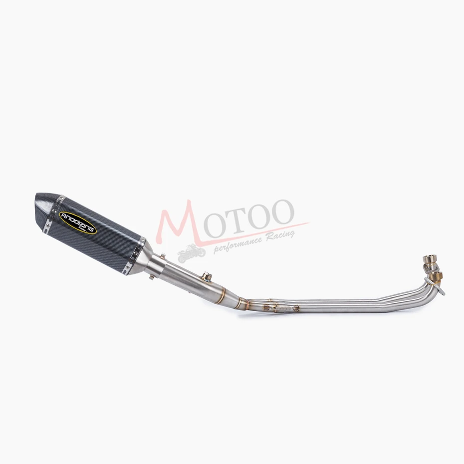 Выхлопная система Motoo для Yamaha YP500 полностью закрывающая выхлопную систему с