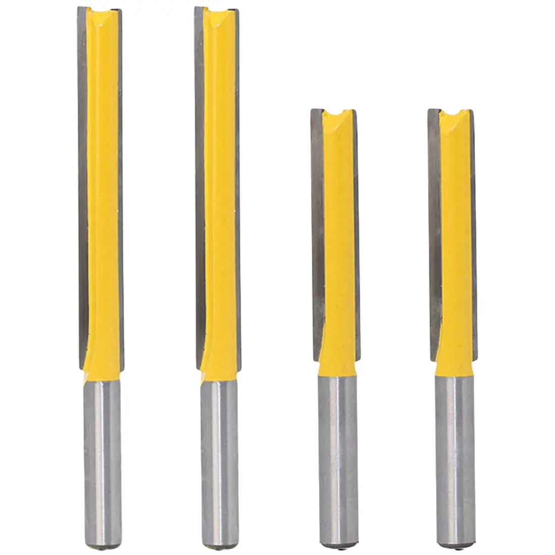 1/4 * 3/8 Extra Long Double Cutters Flush Trim Router Bit Carbide Flush