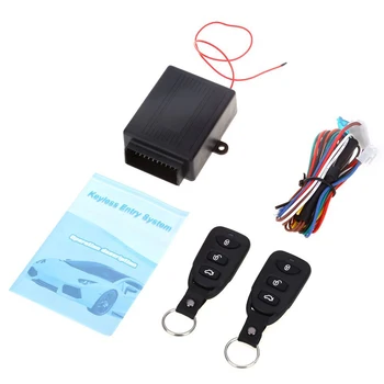 

Universal Car Auto Remote Central Kit Door Lock Locking Vehicle Keyless Entry System With Remote Controllers Car alarm System