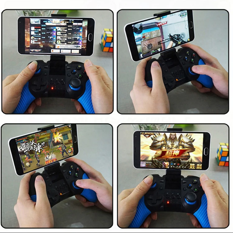 Good price X5 bluetooth 4.0 gamepad 2.4G for PS3 android ios pc games controller for phones with stand