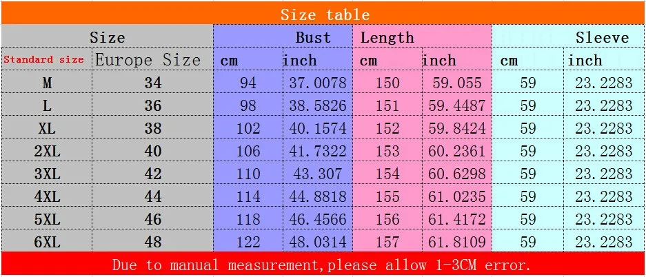 200497 size chart