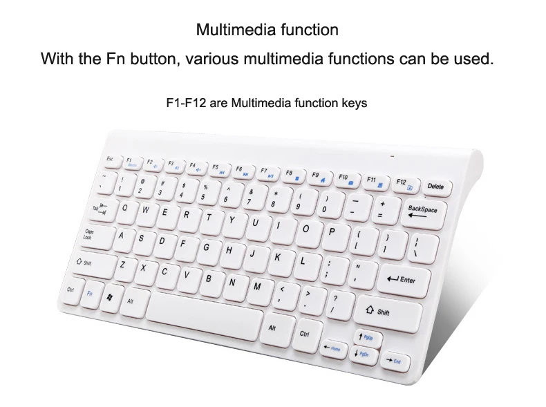 2,4G беспроводная мышь клавиатура USB приемник Мини Компьютерная клавиатура и мышь комбо для Mac ноутбука Настольный ПК Smart tv