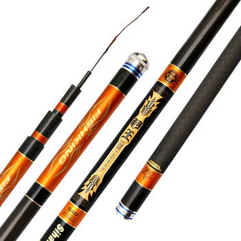 

3.6m 7.2m 9m 10m Power Hand Rod 28/19 Tuning Taiwan Fishing Pole Super Hard Ultra Light Sturgeon Olta Canne Peche Fishing Tackle