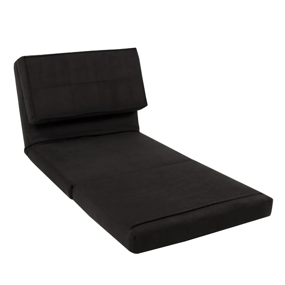Fold Down Chair Flip Out Lounger Sleeper Bed Couch Game Dorm In