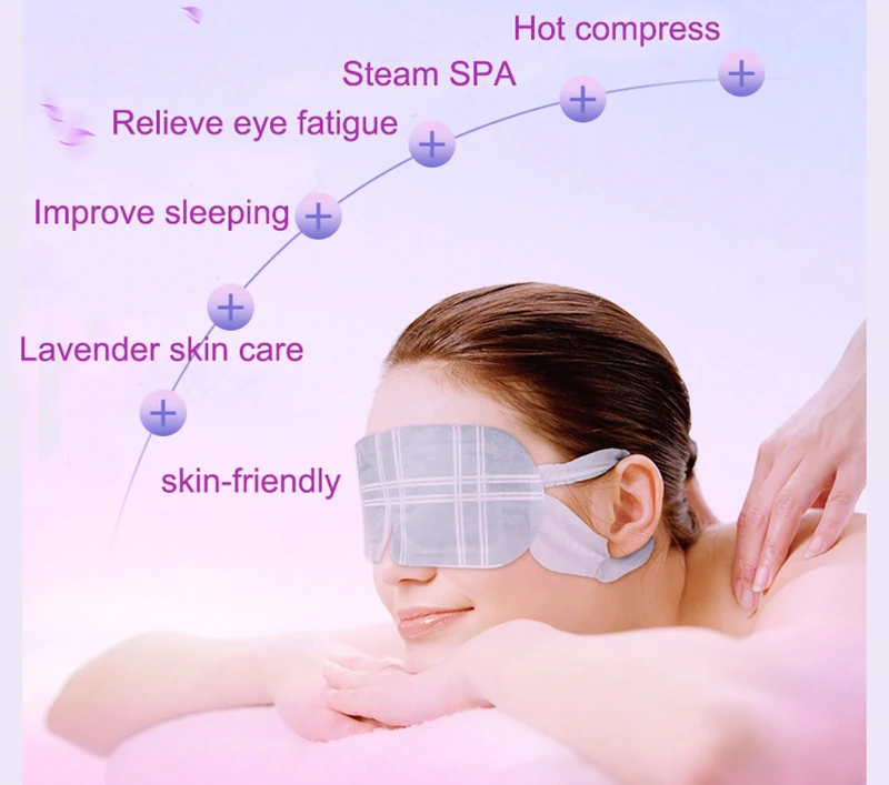 Hot compress eyeshade
