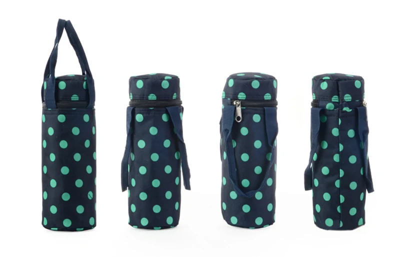 Baby Insulation Breast Milk Bottle Thermal Bag Portable Dot Mummy Travel Infant Feeding Milk Keep Warm Stroller Hang Tote BB5018 (3)