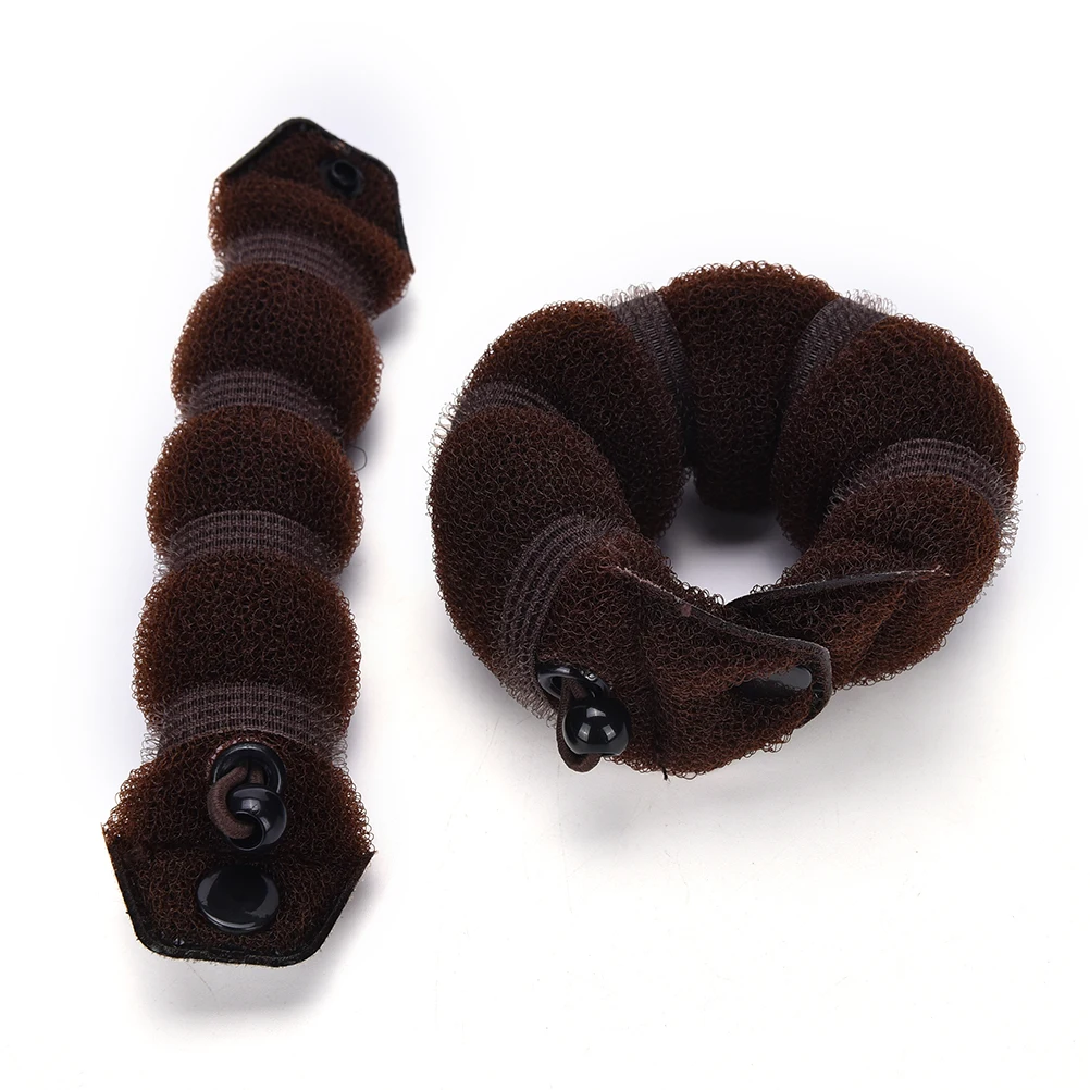 2Pcs Magic Twist Foam French Braider Woman Hair Accessories Bun Hair Styling Tools Sponge Hair Braiding Tools
