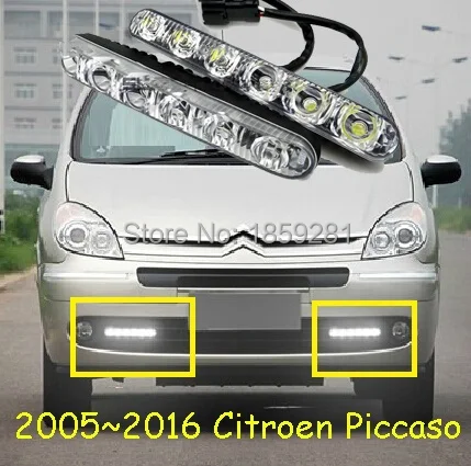 Grand C4 Picasso дневной свет, светодиодный,! 2 шт./компл.+ провод, Grand C4 Picasso противотуманных фар, Grand C4 Пикассо