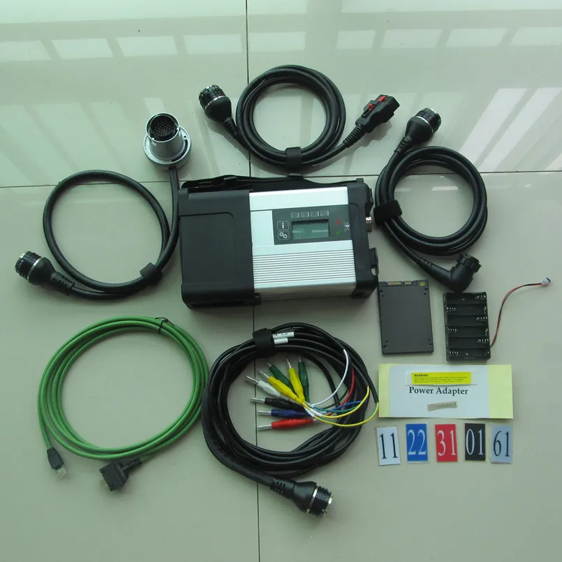  Mb auto und lkw diagnose mb sd c5 mit software in ssd v2019.9 + toughbook cf-19 arbeit für mb stern