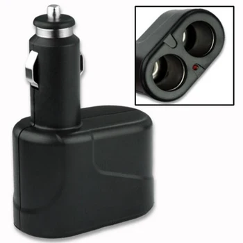 

high quality Dual Car Cigar Lighter Charger Socket Splitter 12V Xmas Socket Double Dual Adapter Splitter Car Accessories