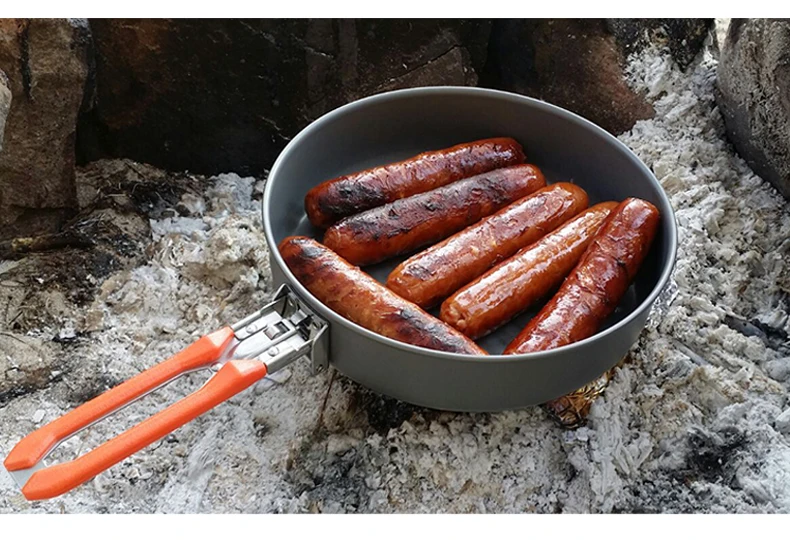 Fire Maple Frying Pan Camping Outdoor Cooker Hiking Picnic Portable Folding Skillet (9)