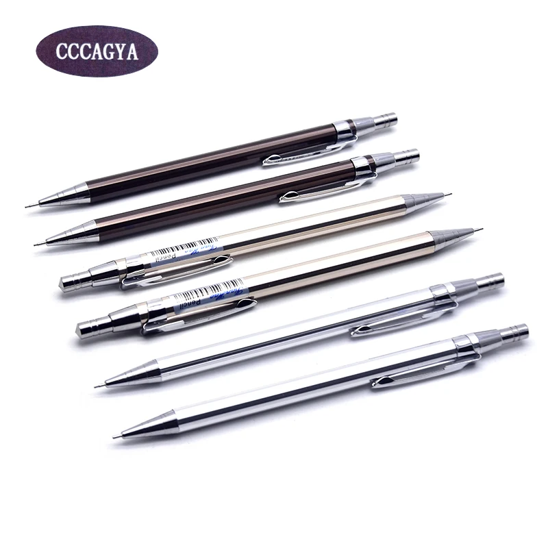 

CCCAGYA C026 0.5mm mini automatic pencil metal Pen Learn Office stationery school writing gift pen & hotel business Writing pen