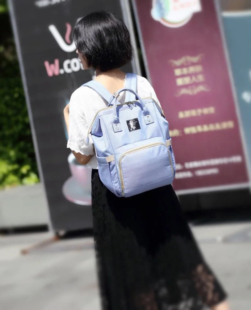 Mummy Maternity Nappy Bag Baby Care Large Capacity Diaper Bag Travel Backpack Designer Nursing Multifunction Mochila BB6030 (5)