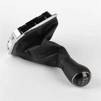 

OEM 1Pcs 5 Speed Gaitor Gear Car Shift Gear Knob With Chrome Frame For VW Jetta 2013-2019 31G 711 113 A AFN