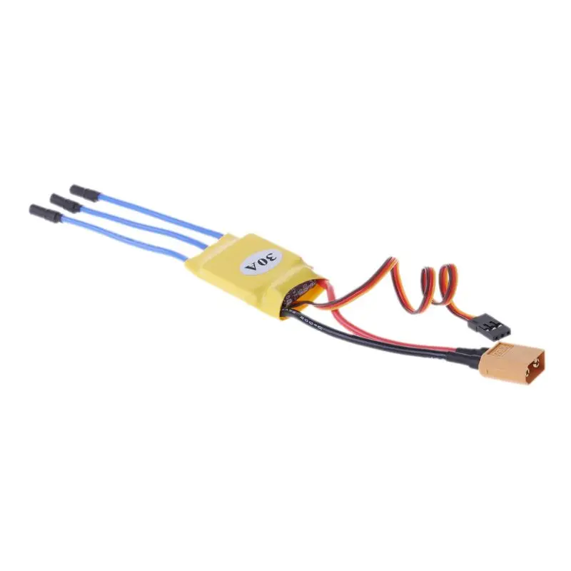 

XXD 30A RC ESC Brushless Motor Speed Controller For T-rex 450 V2 Helicopter I403