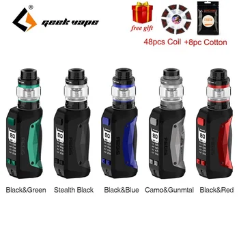 

Free Gift!!! Geekvape Aegis Mini 80W Kit with 2200mAh Battery Fast Charging Aegis Mini Mod & 5.5ml Cerberus Tank Vs Aegis Legend