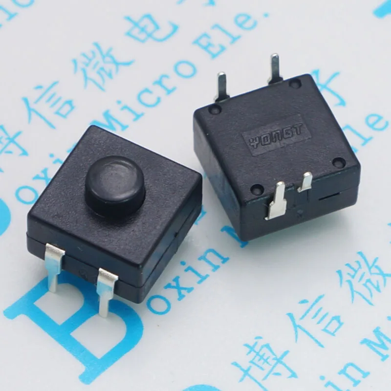 

214 a flashlight button switch 2 on 1 off legs multi-function button switch