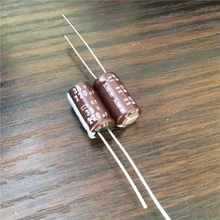 100pcs 220uF 35V NIPPON KY Series 8x15mm Low ESR 35V220uF Aluminum Electrolytic Capacitor