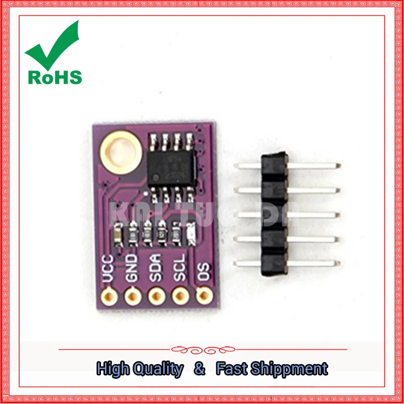 75 LM75 temperature sensor high speed I2C interface high precision