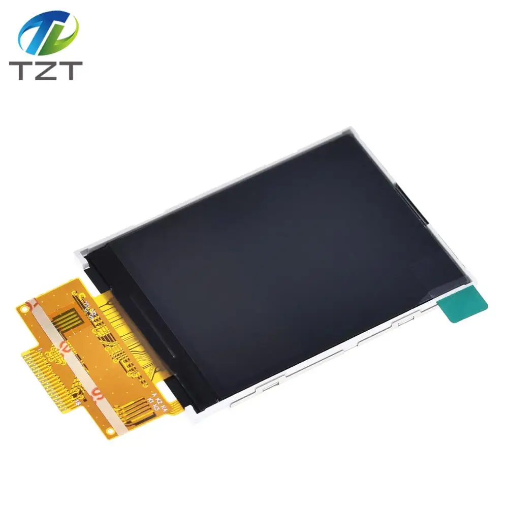 2," 240x320 SPI TFT lcd модуль последовательного порта+ 5 В/3,3 В адаптер PBC Micro SD ILI9341 Белый светодиодный с сенсорным/без сенсорного для Arduino - Цвет: 2.4 Single screenv