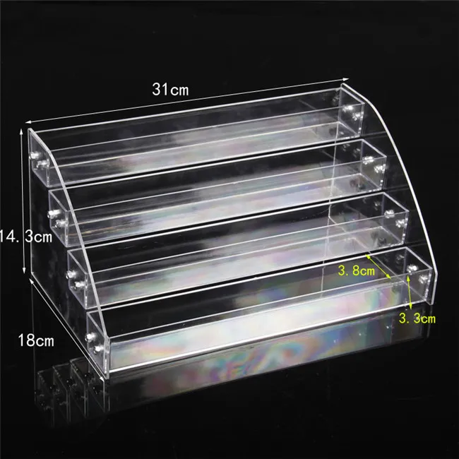 Wholesale-Acrylic-Clear-View-Assembled-Cosmetics-Nail-Polish-Lipstick-Storage-Orgonizer-Display-Stand-Holder-4-Layers