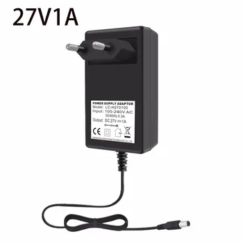 

VORED 27V 1A Charger Power Adapter Converter US/EU/UK Plug Power Supply DC 5.5*2.5mm for Routers/LED Light