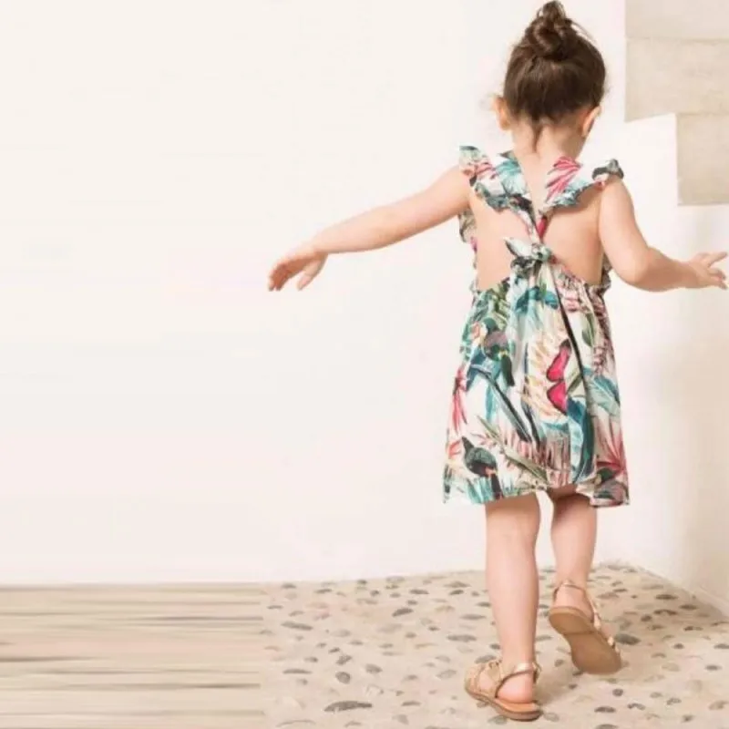 LILIGIRL/Плиссированное Платье «Мама и я» с v-образным вырезом; Летние Детские платья для девочек; Семейные комплекты одежды для мамы и дочки