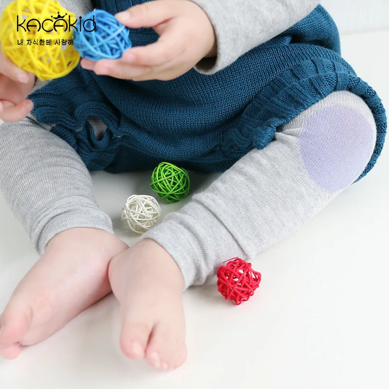 

KACAKID Unisex Children Pants Lovely Patchwork Full Length Boy Girls Tight Pants Cotton Comfort Kids Children Tight Pants ka1096