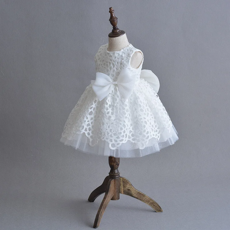 Vestidos para Casamentos Formal da Menina Branca do Bebê Roupas de Bebê do Batismo do Baptismo Moda Bebê Meninas Aniversário Roupas Rbf184021 8 Formal Da Menina Branca Do Bebê Roupas